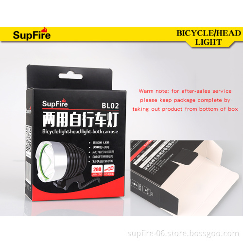Factory price Multi-purpose amphibious bicycle light, environmentaland protection